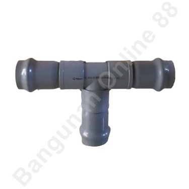 TEE REDUCER PVC SNI 110x90 Rubber Ring (RR) Fitting Pipa PVC SNI