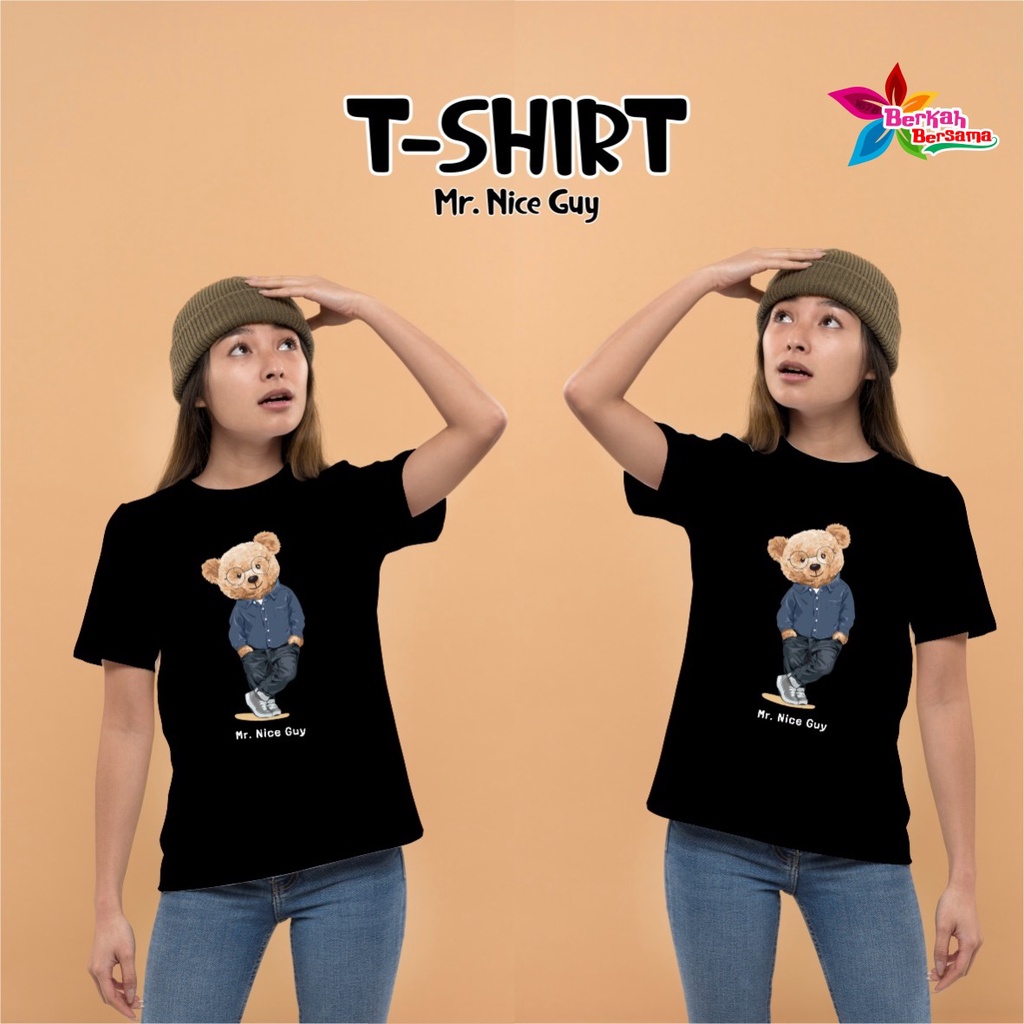 BAJU KAOS SHIRT PRIA WANITA UNISEX STREETWEAR KAOS SURFING PAKAIAN ATASAN CEWEK COWOK TSHIRT BB7223