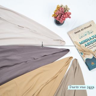 Pashmina Instan Oval Anak Jersey | Jilbab anak | Segitiga Instan Anak
