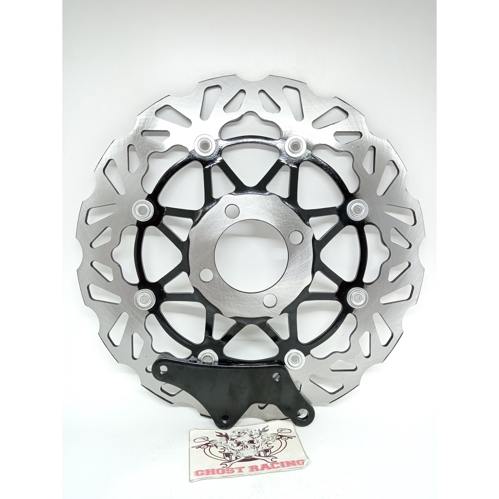 piringan Cakram lebar karisma / supra 125 / revo lama black model psm