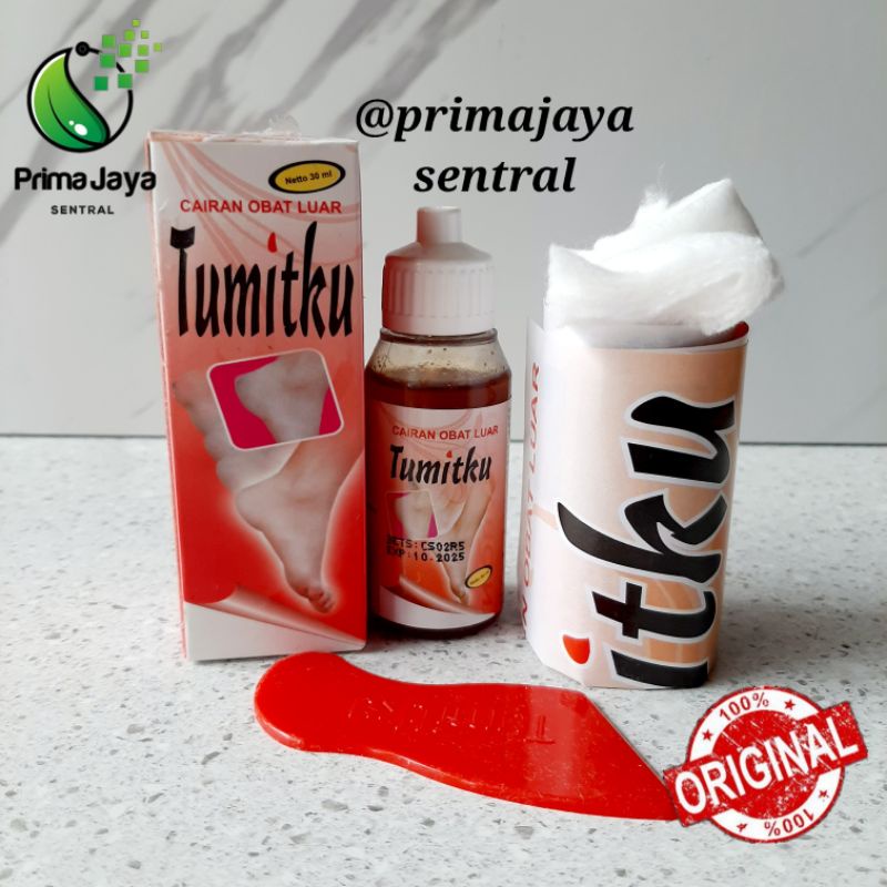 TUMITKU 30ml /  Mengobati Kapalan Kulit Kering Pecah Pecah Gatel Kekupas Siku Lutut Jari Kakin Tanga