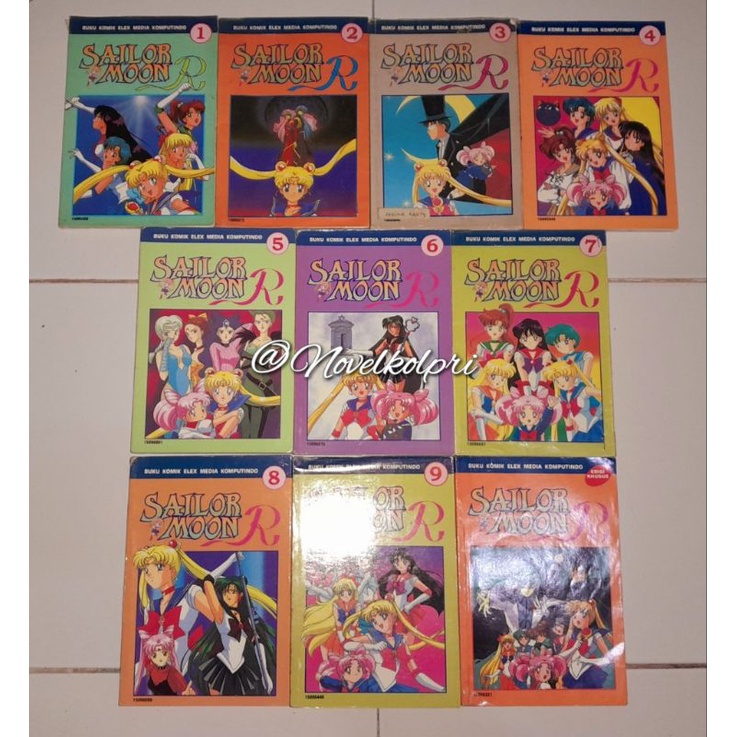 Komik Sailormoon R 1-9 + Edisi Khusus - Naoko Takeuchi