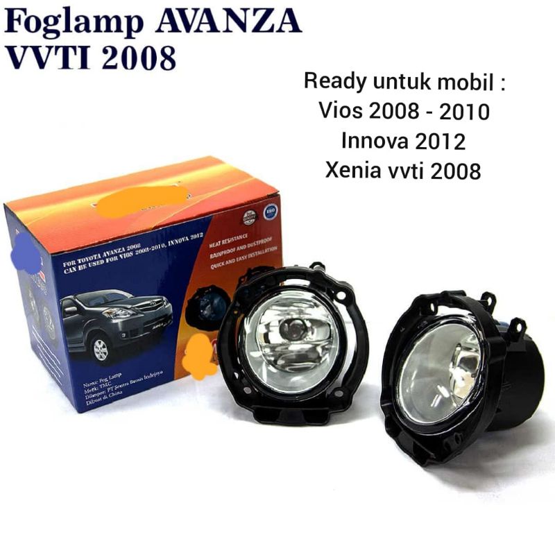 Foglamp avanza vvti 2008 foglamp xenia 2008 foglamp vios 2008-2010 foglamp innova 2012