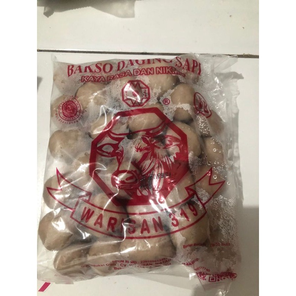 

Bakso warisan isi 50 AB