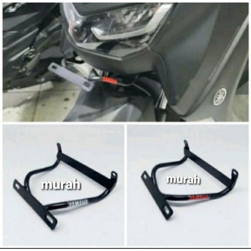 Bracket Breket Dudukan Plat Nomor Yamaha Nmax New 2020 2021 2022 Aksesoris New Nmax