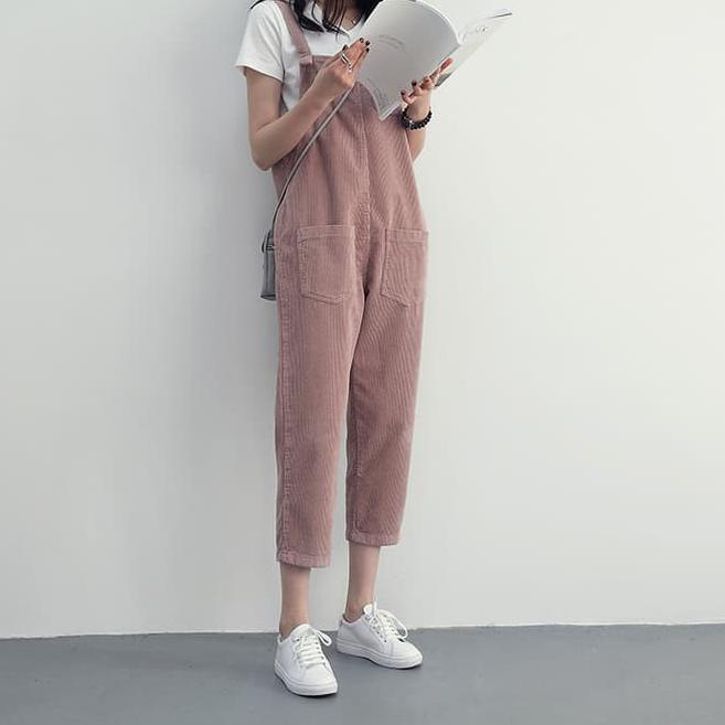 Stok Terbatas GKF - Jumpsuit Korea / Baju Kodok Wanita Style Korea Overall