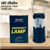 LAMPU EMERGENCY / LAMPU DARURAT (MEREK ABC ALKALINE) + FREE BATERAI AA 3PCS