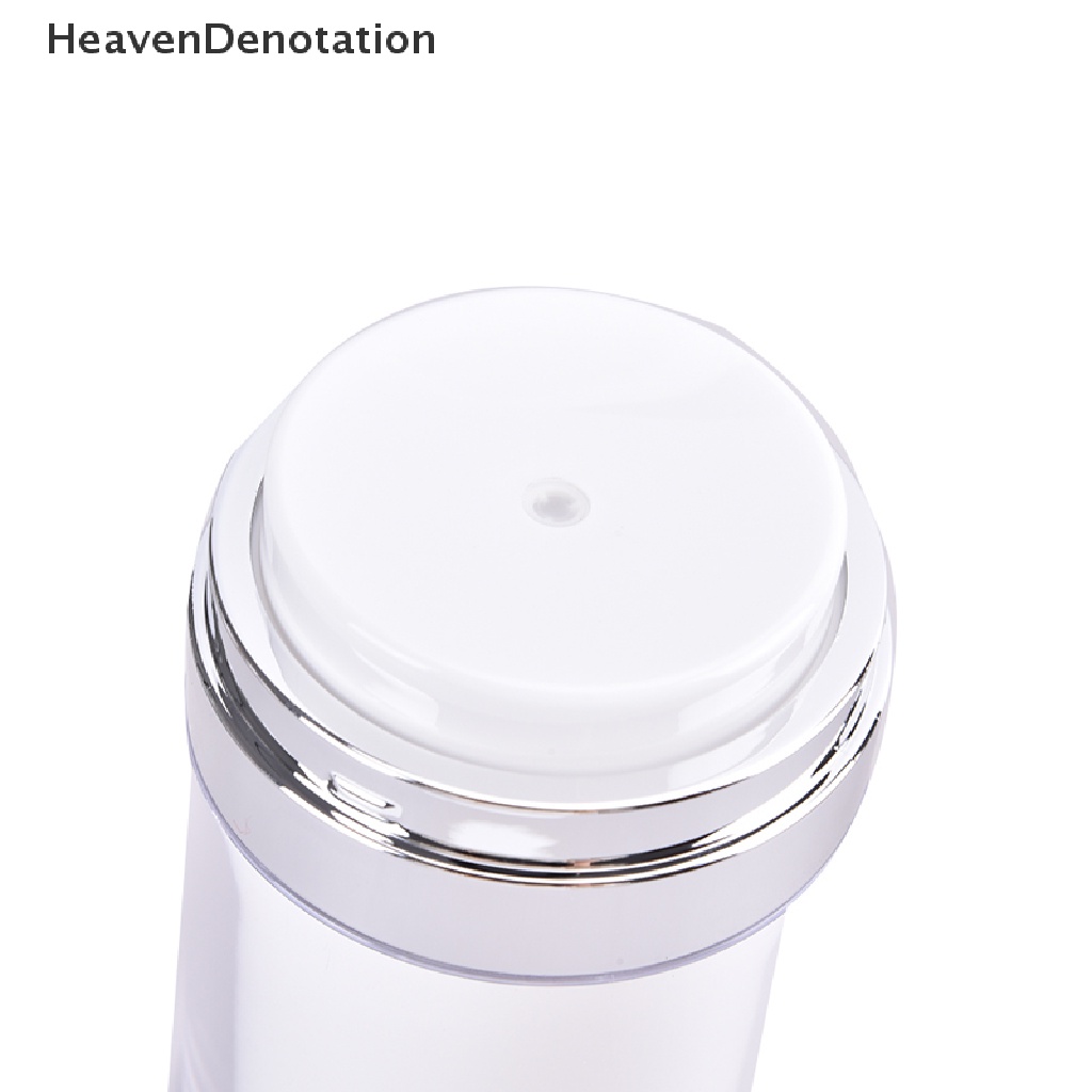 [HeavenDenotation] Acrylic Airless Pump Jar Botol Cream Akrilik Kosong Isi Ulang Kosmetik Berisi HDV