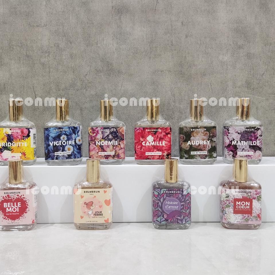 ➫ BrunBrun Paris Parfum EDP Veriperi & EDT Ukuran 33 ml - Lollipop / Jolie Fleur / Femme Cherie / Hi