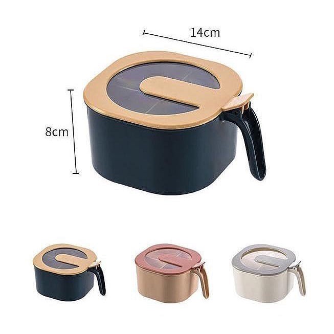 DLL0029 TEMPAT BUMBU SEKAT 4IN1 KOTAK DAPUR GRID WADAH SERBAGUNA 4 IN 1 ISI 4 SLOT BOX RAK SNACK ON