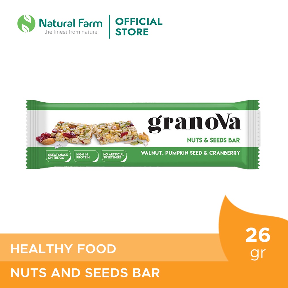 

Granova Granola Bar Nuts & Seeds - 26gr