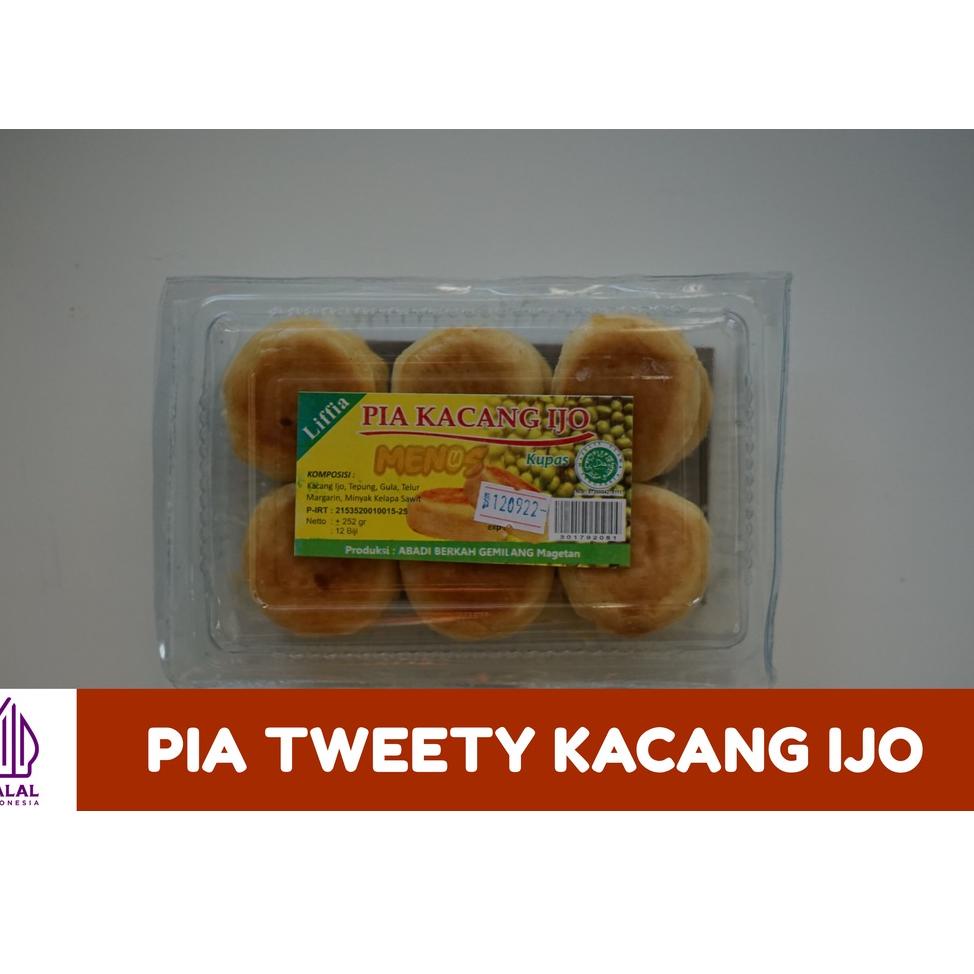 

E81 Kue PIA Tweety Kacang Ijo (isi 12 pcs) RECOMENDED ぉ