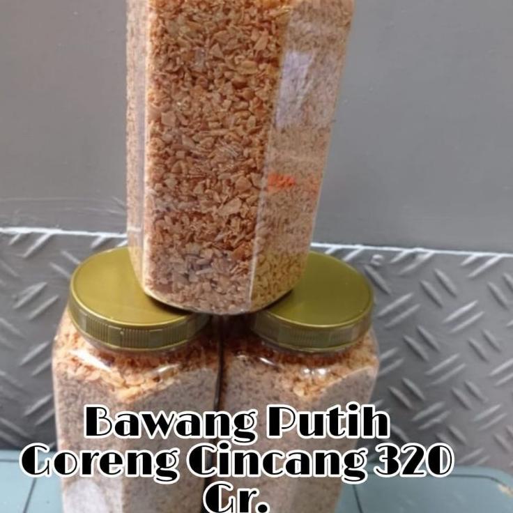 

✨COD✨ Bawang Putih Goreng CINCANG (Honan Super) 300gram buruan