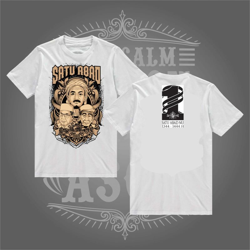 kaos 1 abad NU/Nahdlatul Ulama