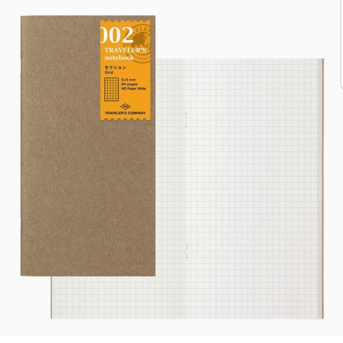 

Terlaris Traveler'S Notebook Refill Ori Trc Japan Regular Size