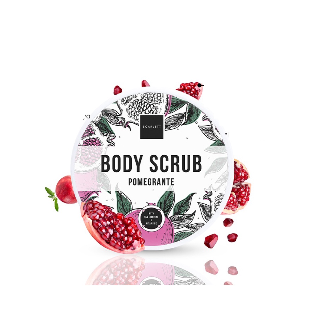 Scarlett Body Scrub - Lulur Pemutih Badan