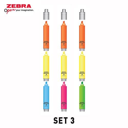 

Zebra Highlighter Rocketeer 3-1 Set 3