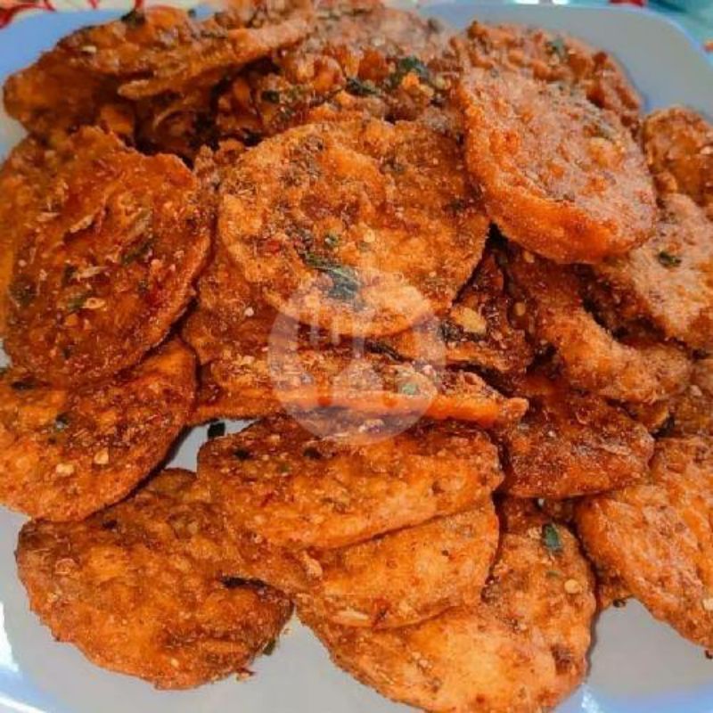 

kripik tempe daun jeruk pedas