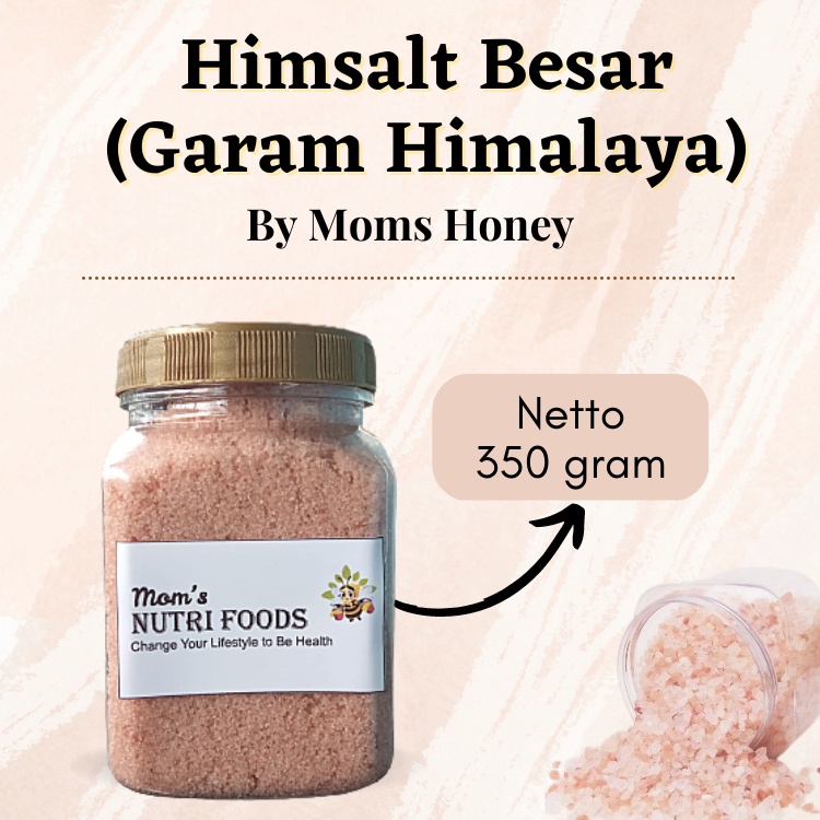 

Himsalt Asli Ukuran Besar By Moms Honey Membantu Melengkapi Kebutuhan Mineral / Garam Himalaya