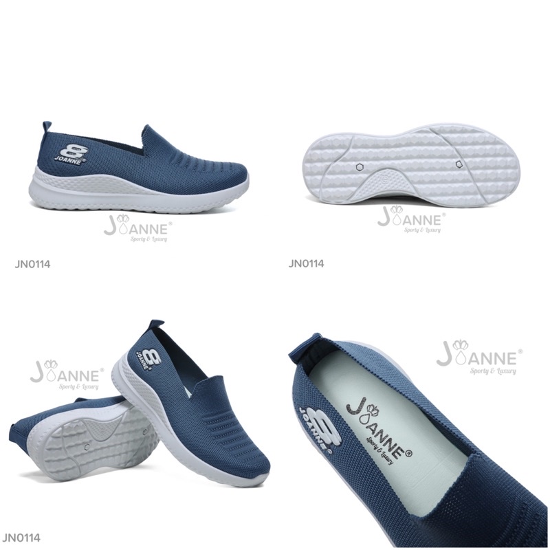 [ORIGINAL] JOANNE Slip On Sneakers Shoes Wanita #JN0114
