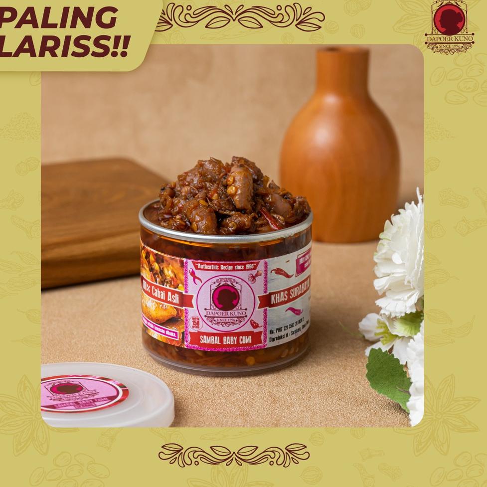 

[2718W] Sambal Baby Cumi DAPOER KUNO (VARIAN BARU)
