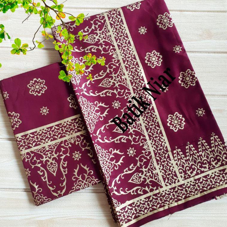 ㄴ kain batik prada emas niar songket palembang ☾