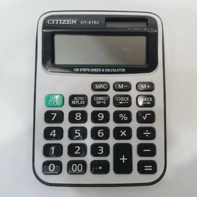 

Terlaris ✨ -Kalkulator CITIZEN 12 Digit Calculator CT-212J OBRAL- 2.2.23