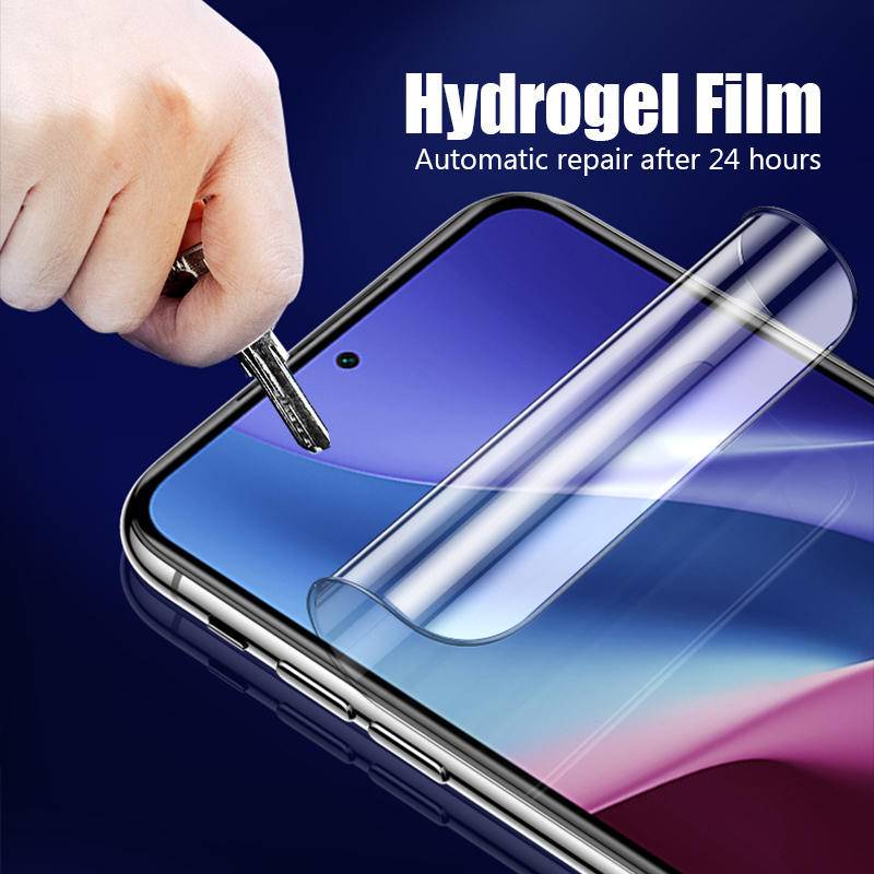 5pcs Untuk Redmi Note A1 8 9 9S 9A 9C 10 10S 10C 11 11S 12 Pro Plus 5G NFC Hydrogel Film Pelindung Layar Untuk Redmi K60 Pro Film