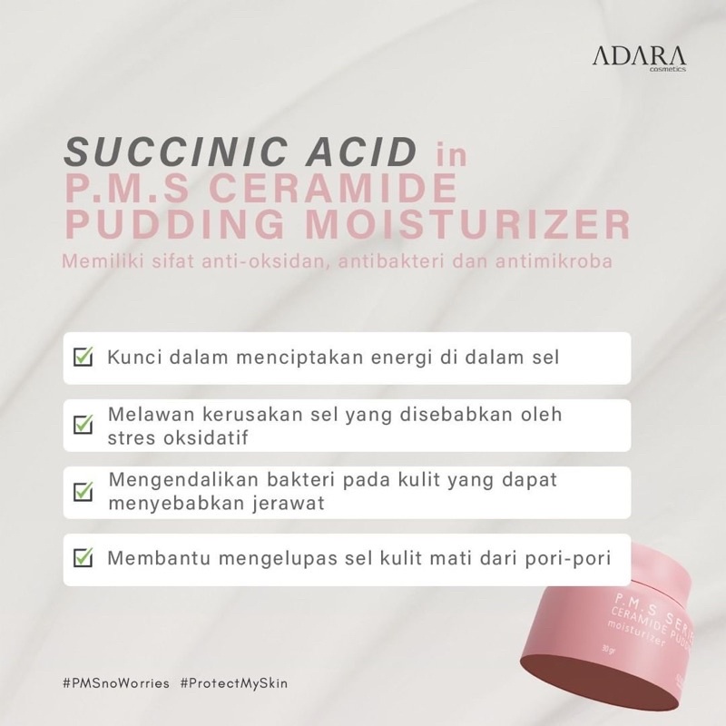 Adara P.M.S Ceramide Pudding Moisturizer