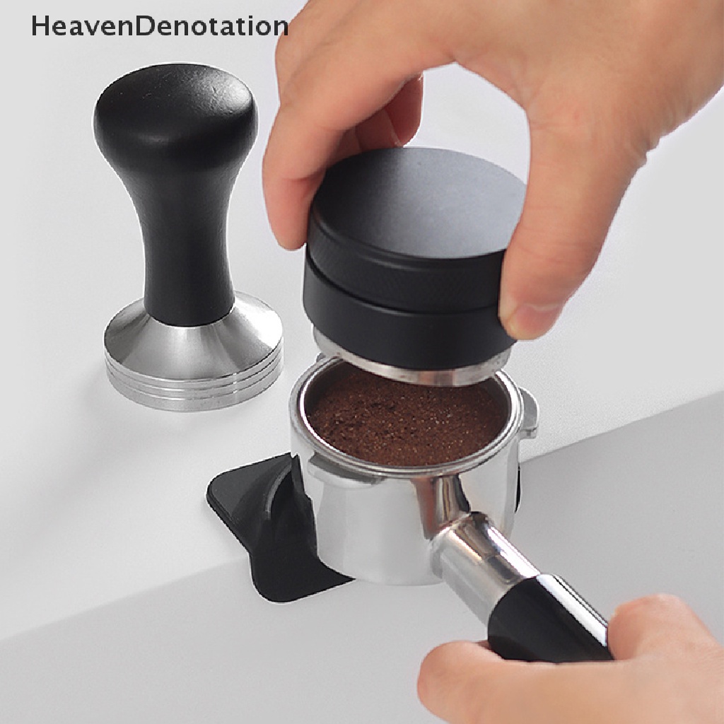 [HeavenDenotation] Universal Silicone Coffee Tamper Mat Sudut Non-Slip Melindungi Espresso Tamper Mat HDV