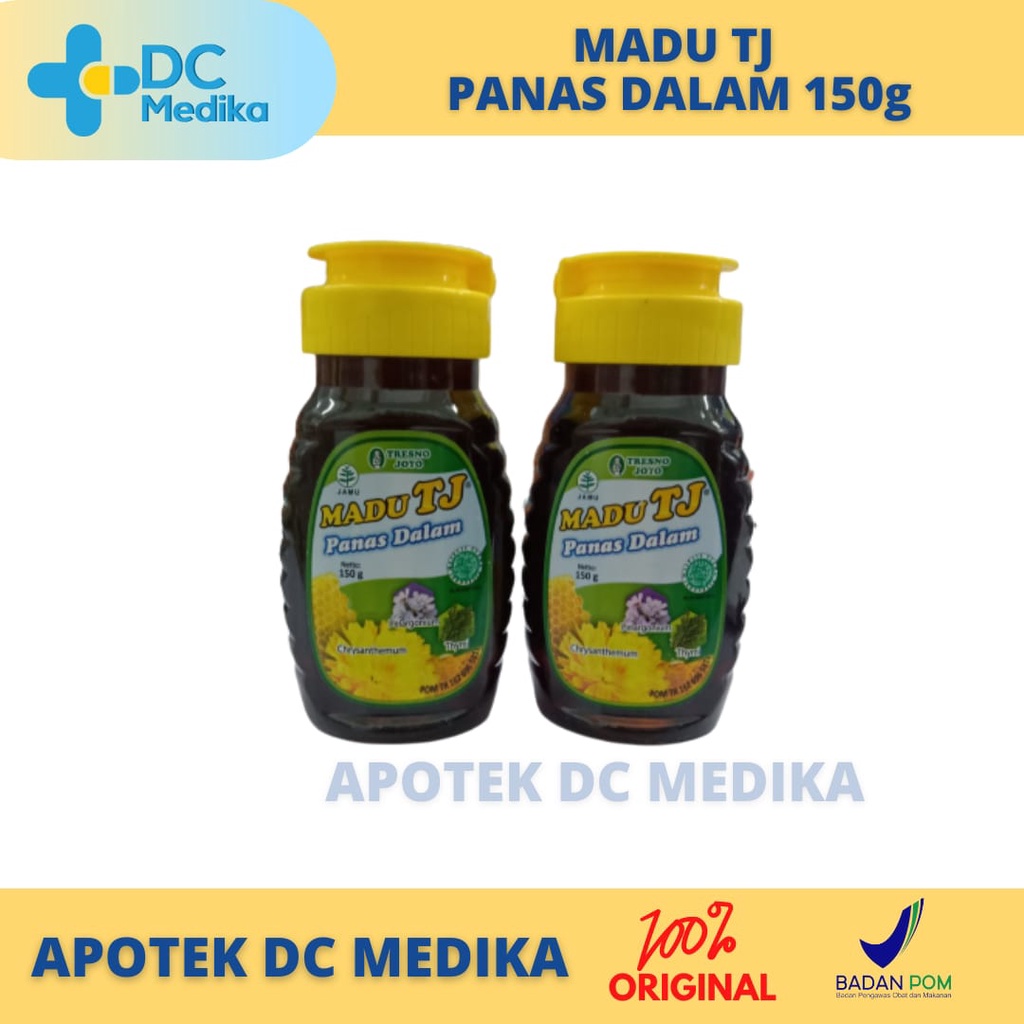 Madu TJ Panas Dalam 150gr / Madu anak / Madu dewasa / Madu batuk / Madu radang tenggorokan / Madu imunitas