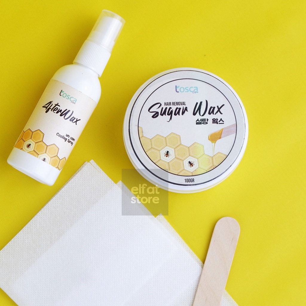 Sugar Waxing Kit Tosca Penghilang Bulu Ketiak  Alami Waxing Ketiak