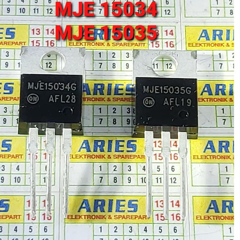 Hot Promo TRANSISTOR MJE 15034 MJE 15035 ATAU MJE15034 G MJE15035 G 1 SET