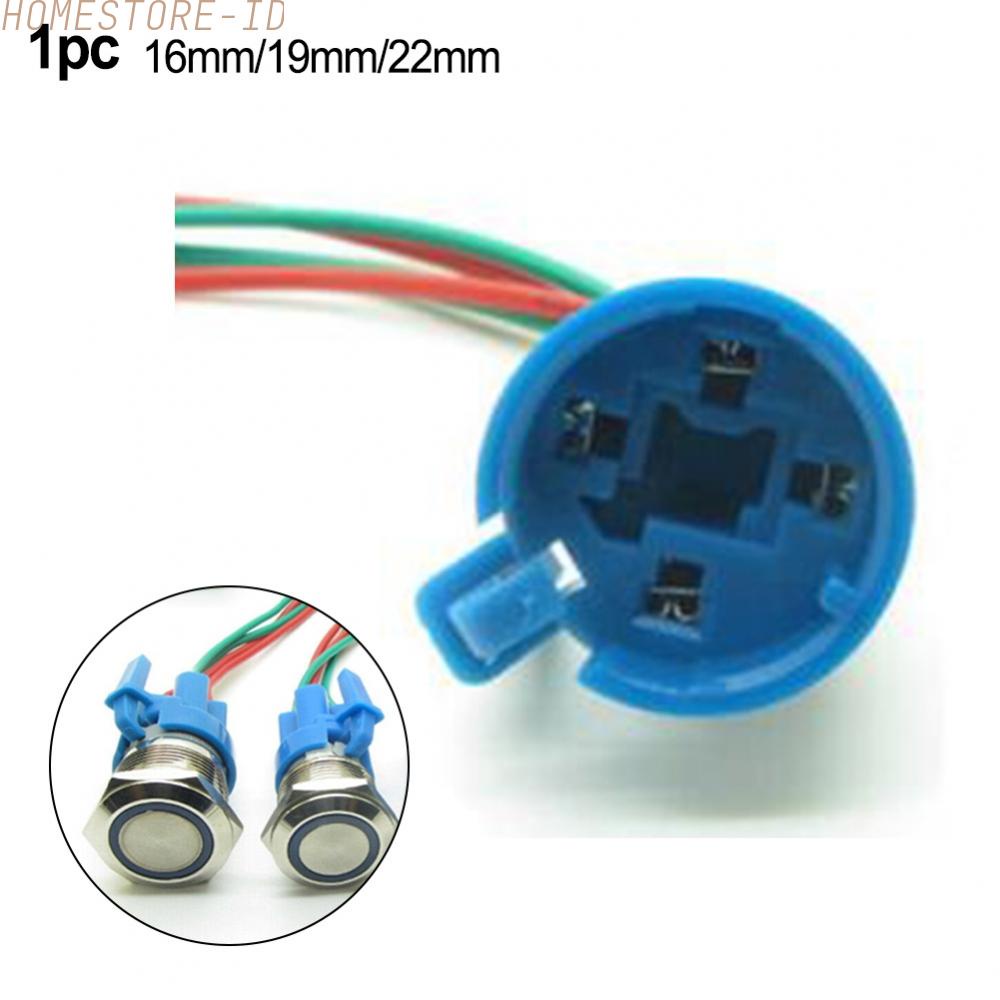 Stop Kontak Kabel 1X 250V 16mm/19mm/22mm Untuk Metal Push Button Switch Wiring