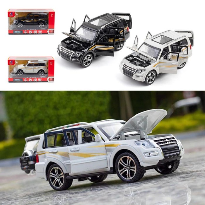 DIECAST MINIATUR MOBIL MAINAN MOBIL PAJERO 1:32 DIECAST PAJERO SPORT TERMURAH