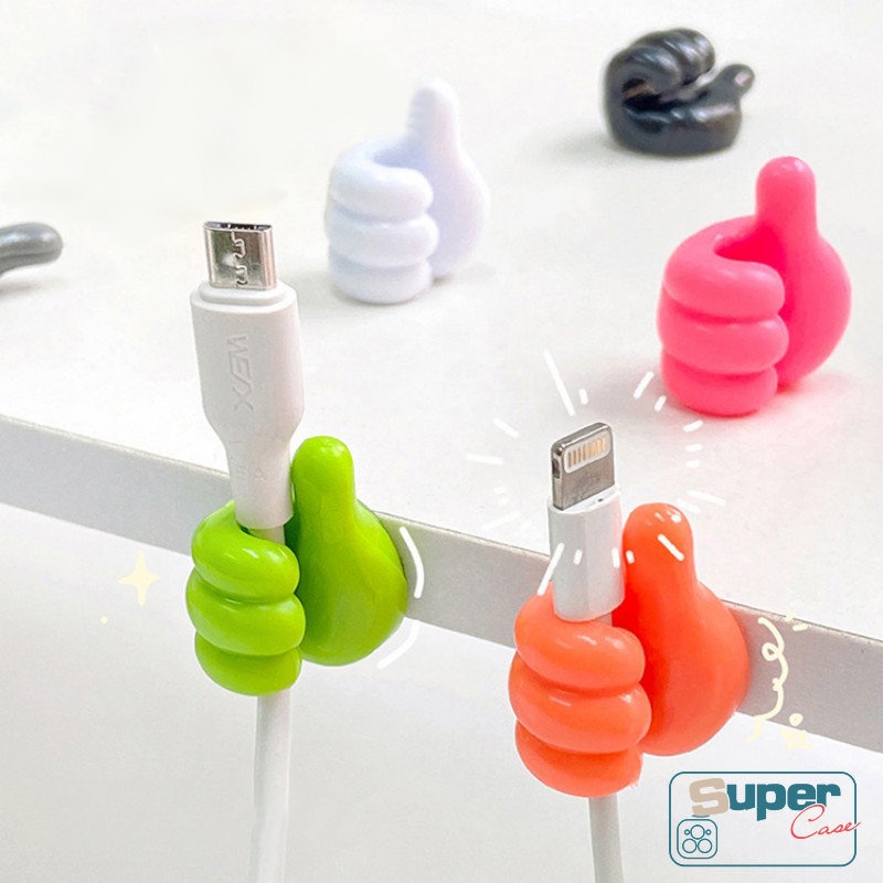 Kreatif 3D Jempol Kunci Gantungan Hook Hoom Perekat Diri Dekorasi Dinding HookOffice Tanggal Garis Kabel Klip Kawat Meja Organizer