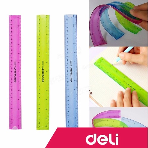 

Deli Penggaris Lentur 30 cm Twist Me Ruler 6209