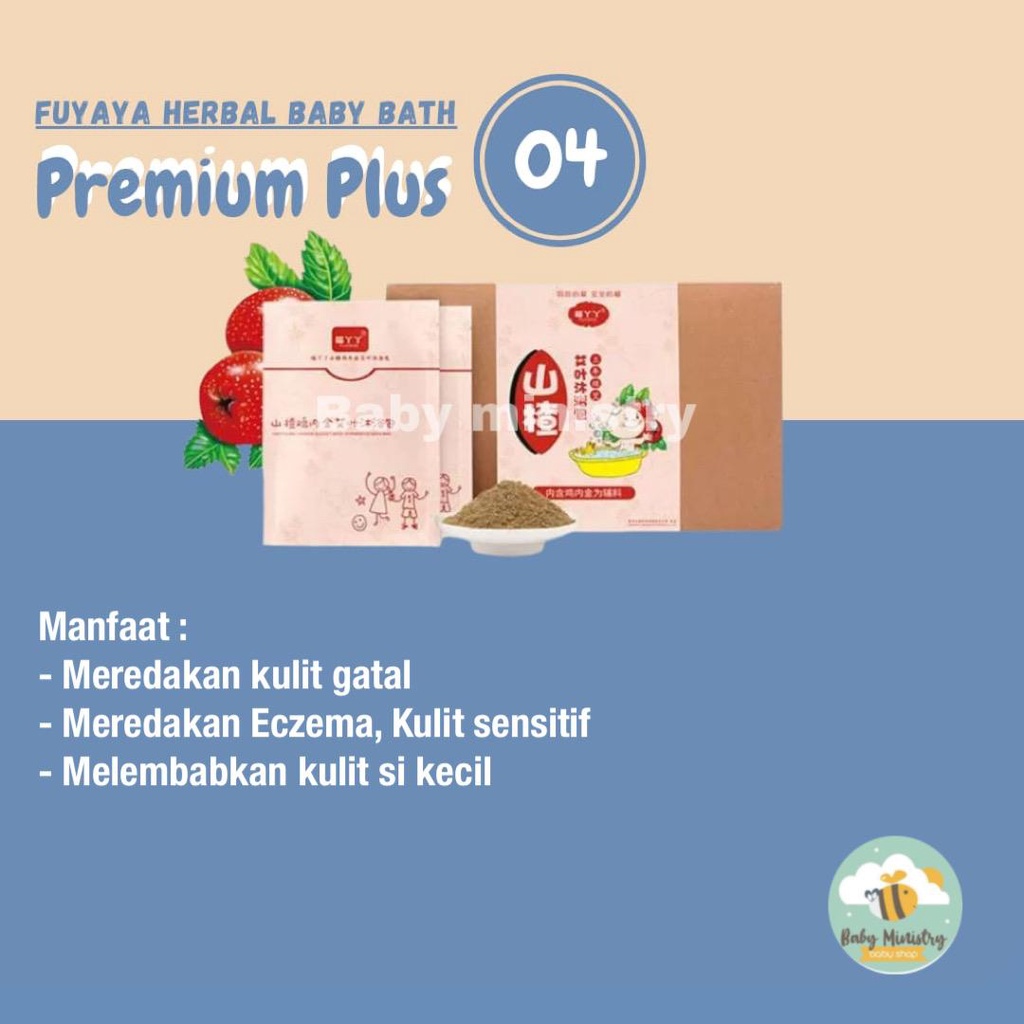 FUYAYA (1 SACHET) Herbal Tea Baby Bath / herbal bath / confinement bath /koyo / Herbal Mandi Buat Anak (1 SACHET) / Masuk angin / flu / koyo / alergi / batuk pilek / sakit perut / kembung