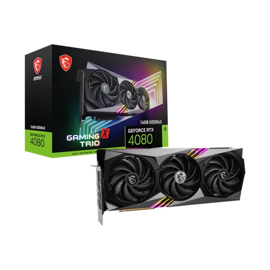 MSI GeForce RTX 4080 GAMING X TRIO 16GB GDDR6X