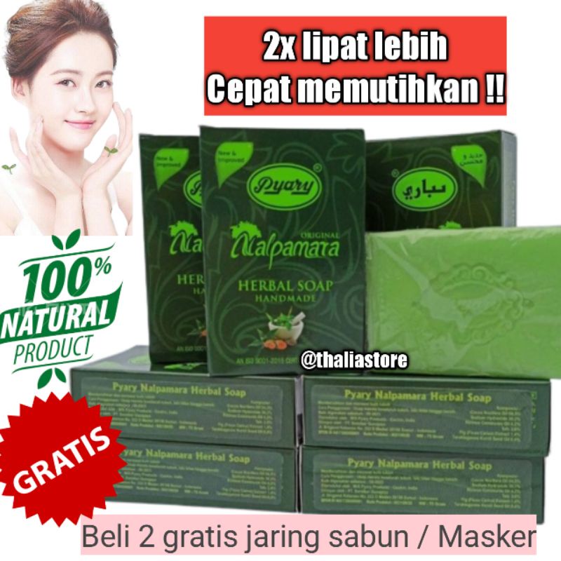 SABUN NALPAMARA 100% ORIGINAL | SABUN ARAB NALPAMARA ORIGINAL | NALPAMARA HERBAL SOAP | SABUN ARAB P