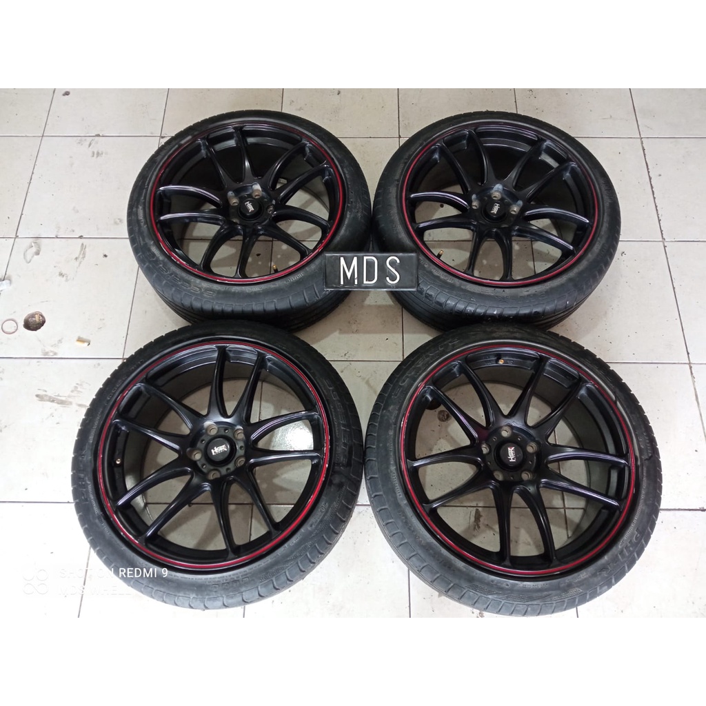 Velg Mobil Racing Ring 19 Baut 5 KAMIKAZE R19X8,5 H5X114,3 ET42 BAN 225 45 R19