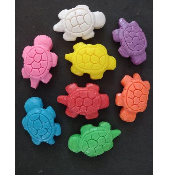 S28 sabun ukir Kerajinan ukir sabun prakarya sabun ukir / Souvenir sabun bentuk hewan kura-kura TERP