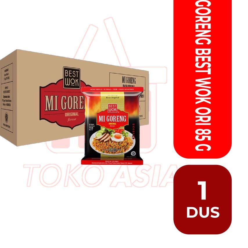 

● MIE GORENG BEST WOK ORIGINAL 85G 1 DUS ◌