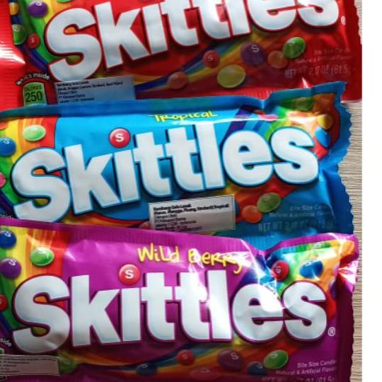 

☻ Skittles Candy USA 2,17 oz 65 gr ♪