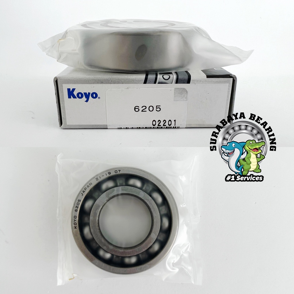 Bearing 6205 / 6205 C3 / 6205 C4 KOYO Bearing / Laher / Laker