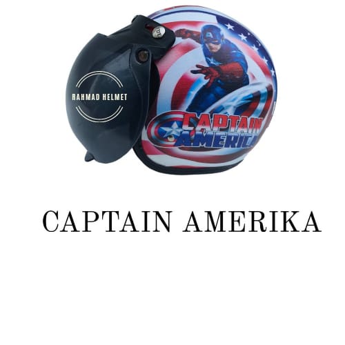 HELM BOGO ANAK CAPTEN AMERIKA free packing bubblewrap