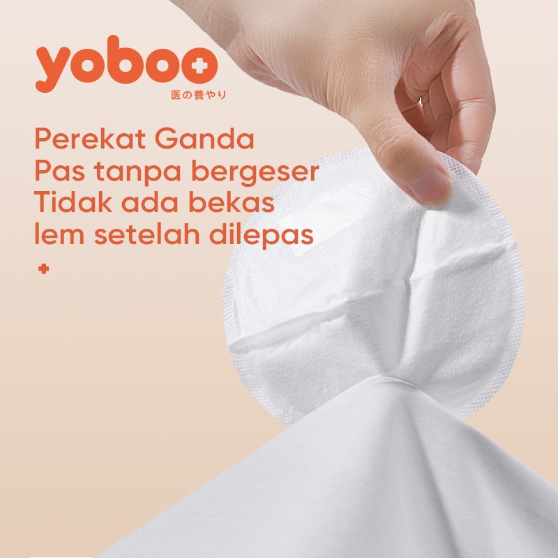 [Paket 2 BOX] YB-0006 Yoboo Breast Pad Penyerap ASI 30 Sheet / Pembalut Payudara untuk Ibu Menyusui