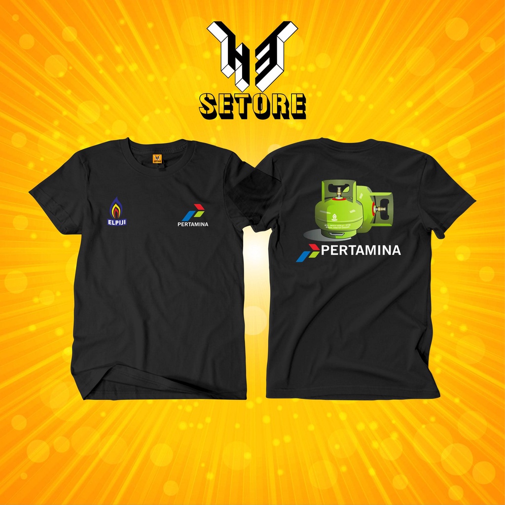 Kaos Pertamina Elpiji Gas 3 kg V2