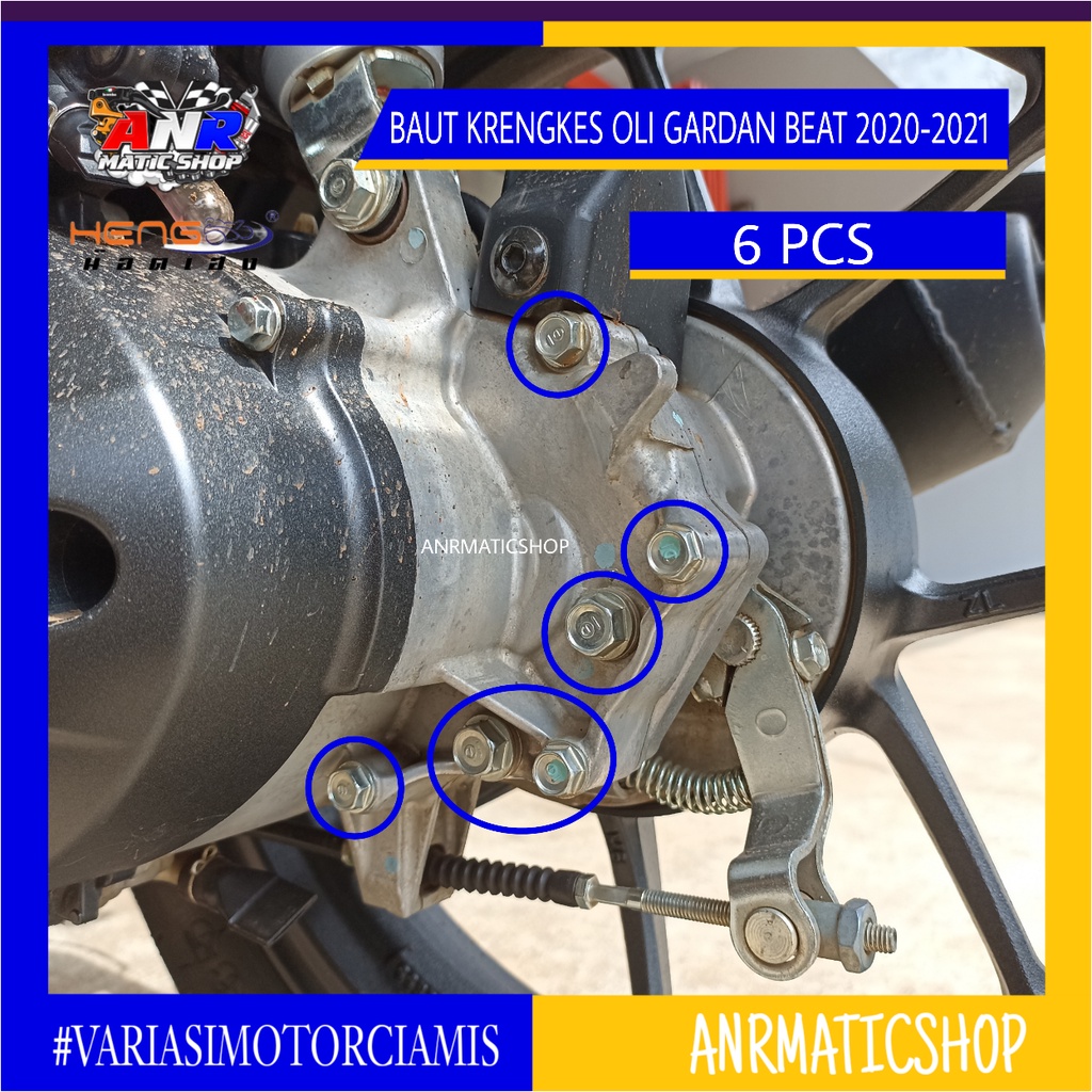 Baut Krengkes Oli Gardan New Beat Led 2020 2021 Probpolt Stainless Heng Thailand