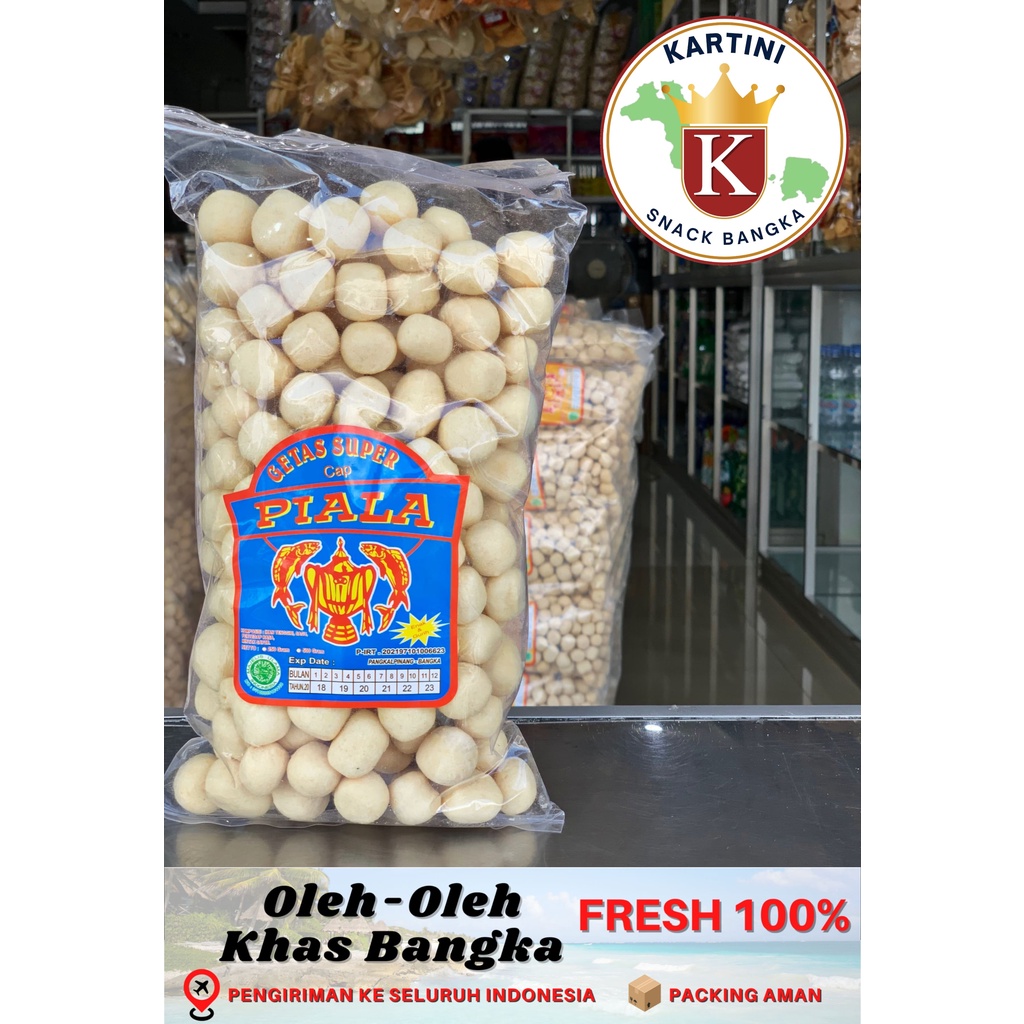 

Getas Ikan Cap Piala no 2 250gr Khas Bangka